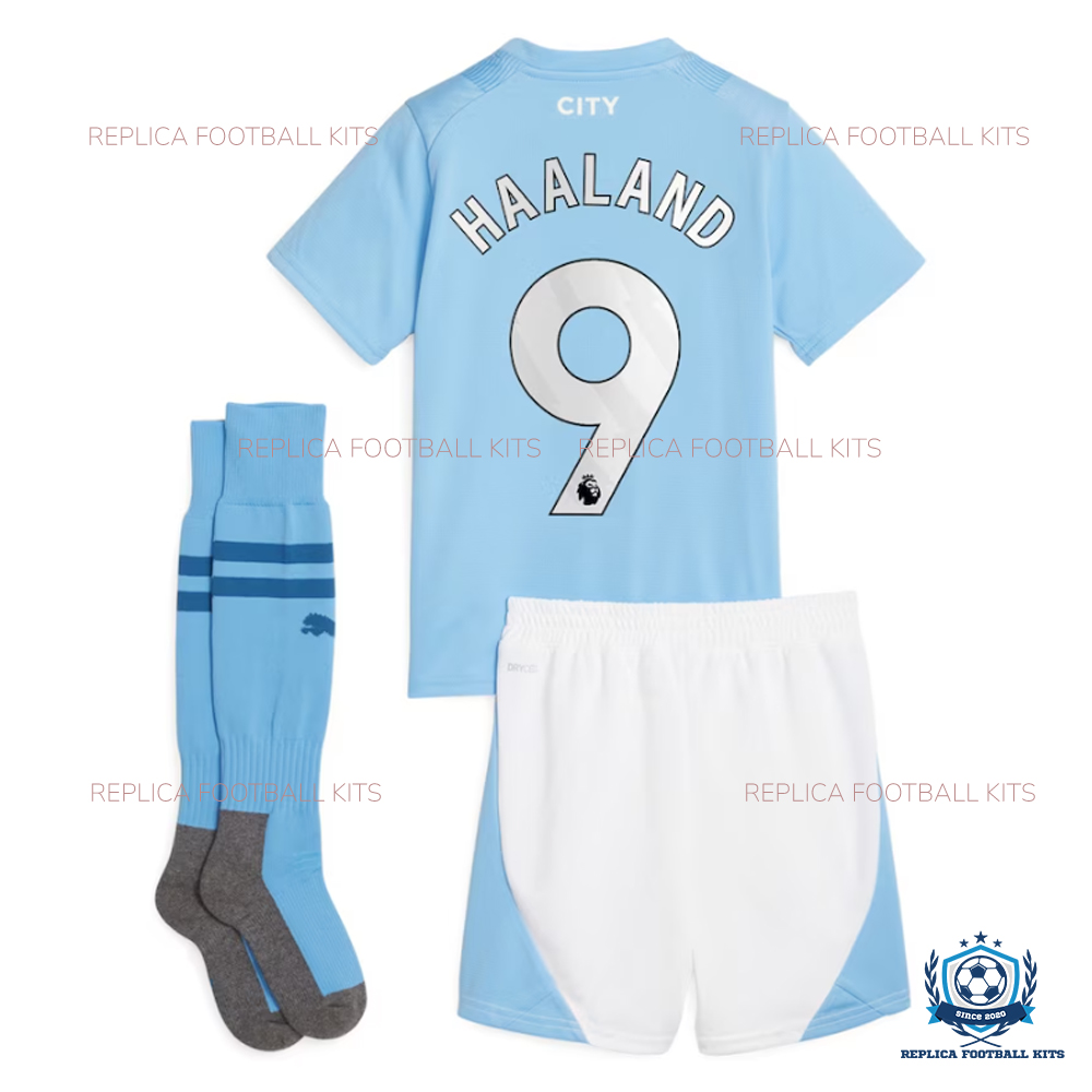 Manchester City Haaland 9 Home Men Replica Kit