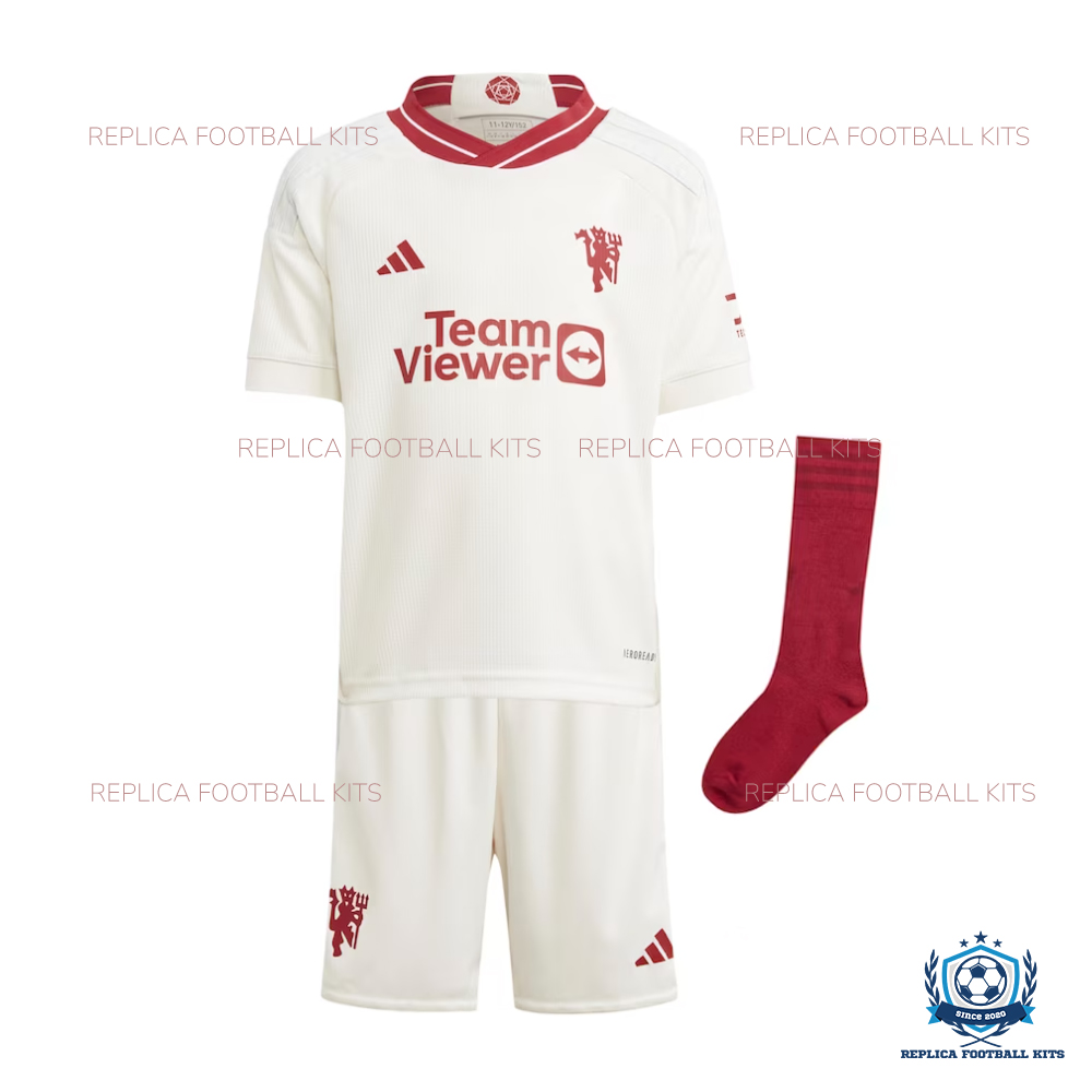 Manchester United Third Kid Replica Kit