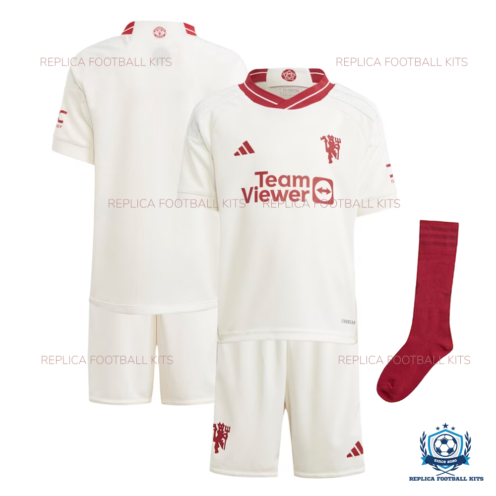 Manchester United Third Kid Replica Kit