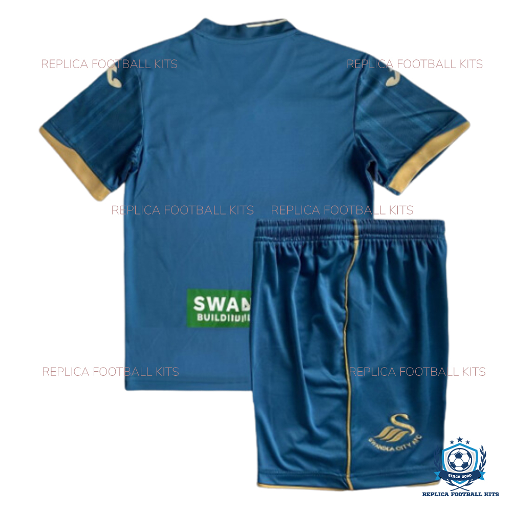 Swansea City Away Kid Replica Kit