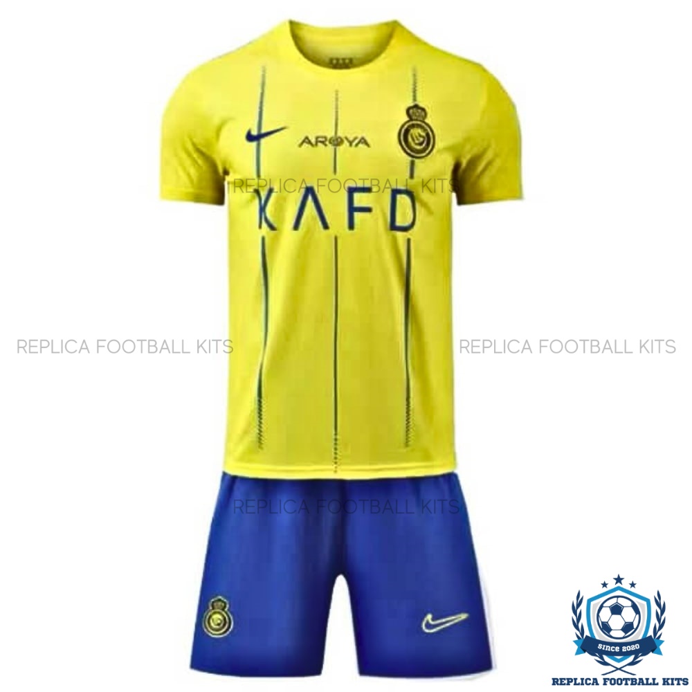 Al Nassr Home Kid Replica Kits 23/24