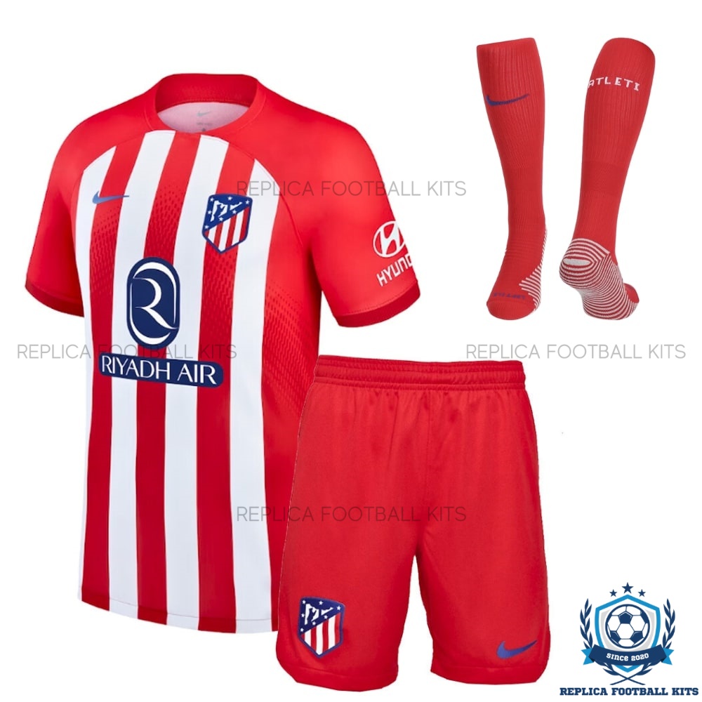 Atletico Madrid Home Kids Replica Kit