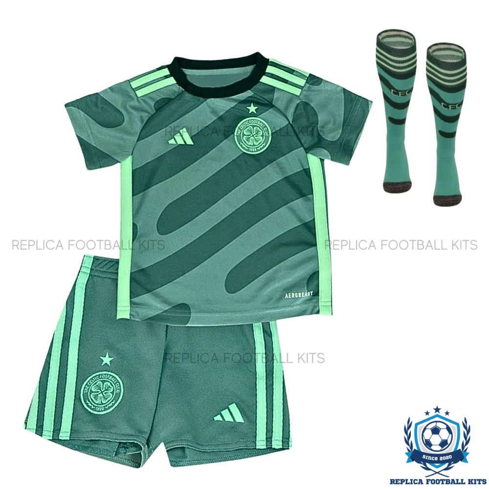 Celtic Third Kid Replica Football Kits 23/24