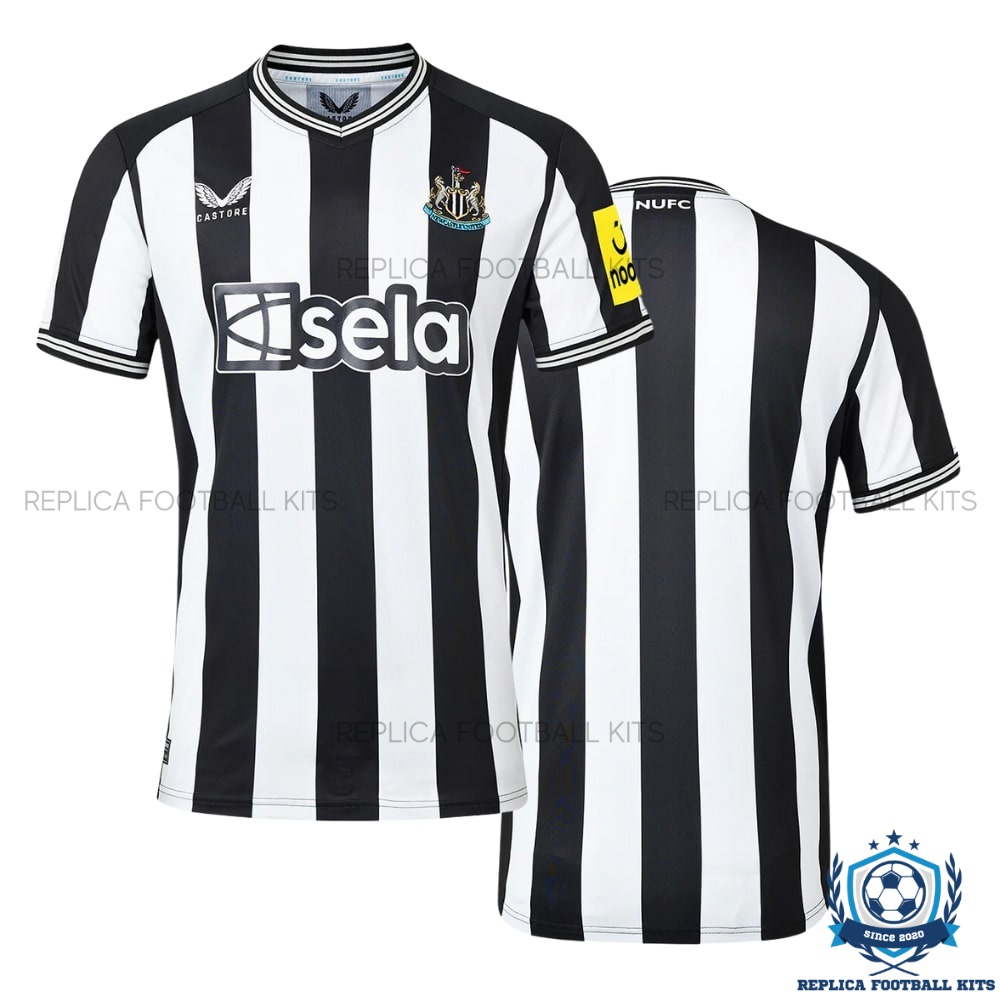 Newcastle Home Replica Football Shirt - Main Front View