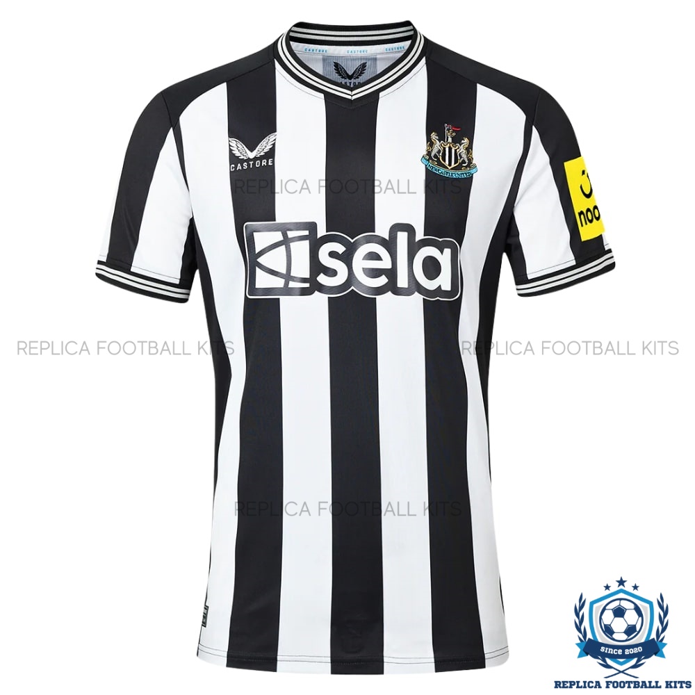 Newcastle Home Replica Football Shirt - Front View