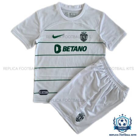 Sporting Lisbon Away Kid Replica Kit