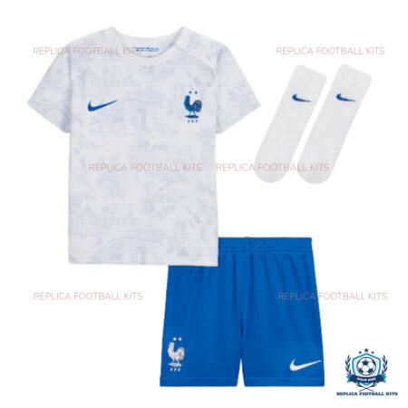 France Away Kid Replica Football Kits 2022