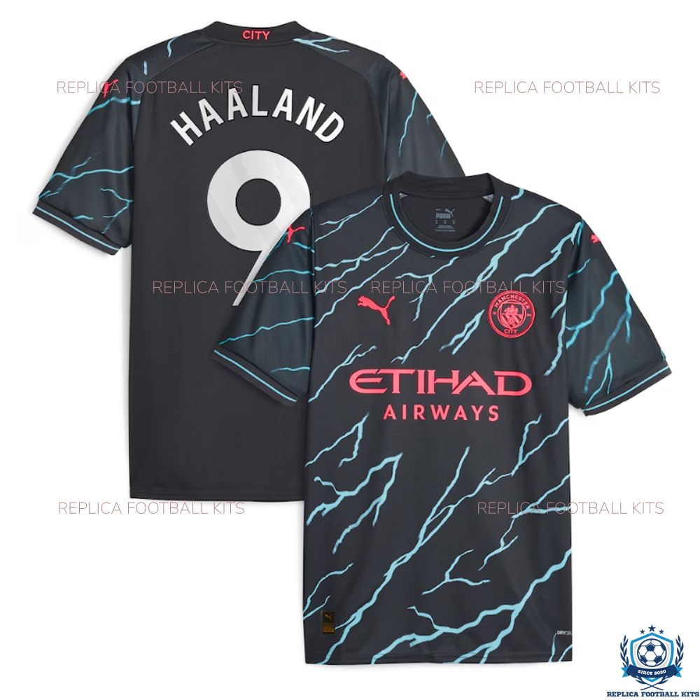 Man City Third Replica Shirt Haaland 9