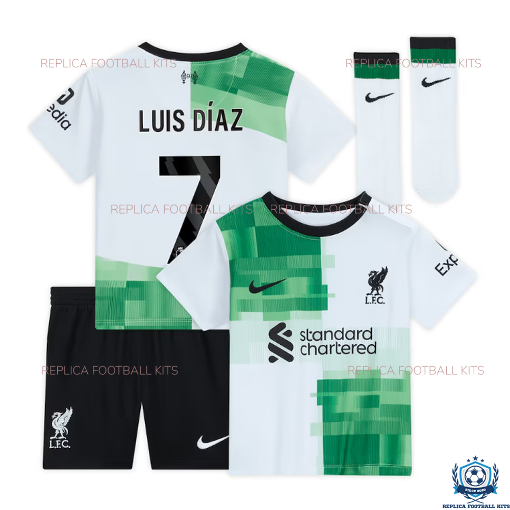 Liverpool Away Replica Kit Luis Díaz 7
