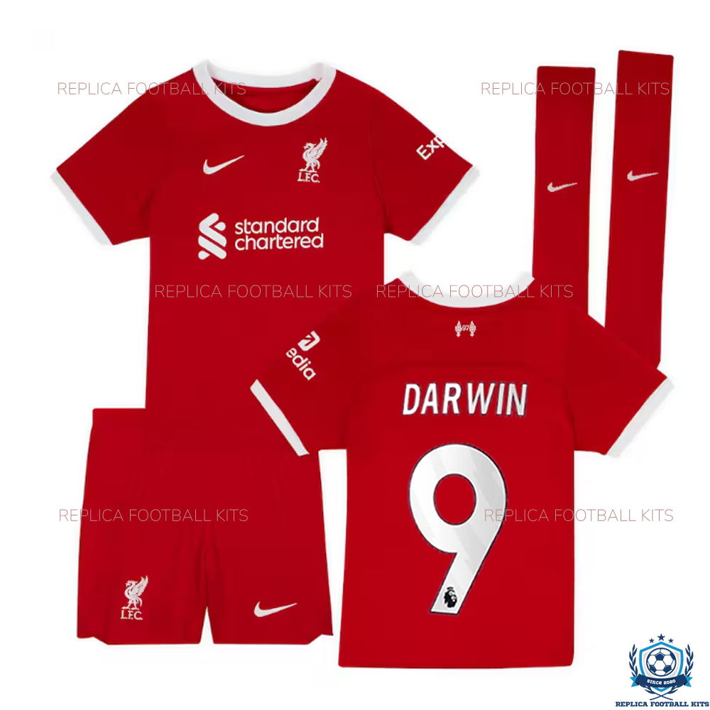 Liverpool Home Replica Kit 23/24 Darwin 9