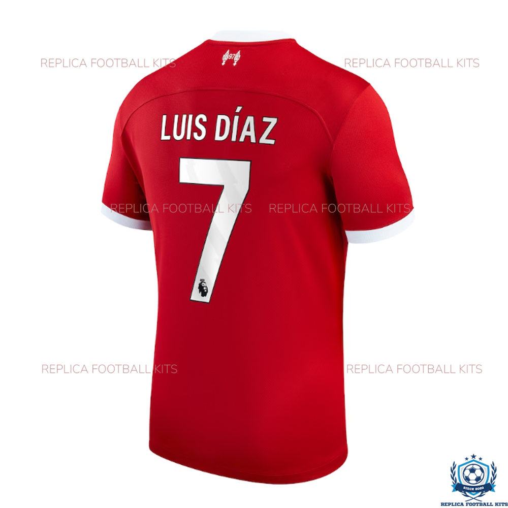 Liverpool Home Replica Shirt Luis Díaz 7