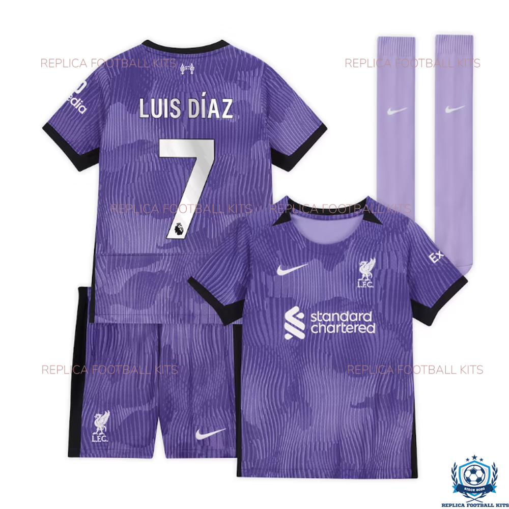 Liverpool Third Replica Kit Luis Díaz 7