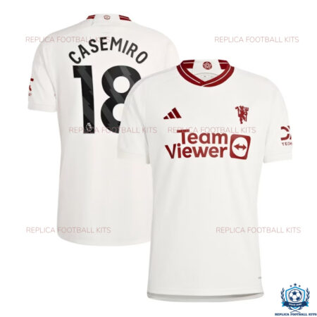 Man Utd Third Replica Shirt Casemiro 18