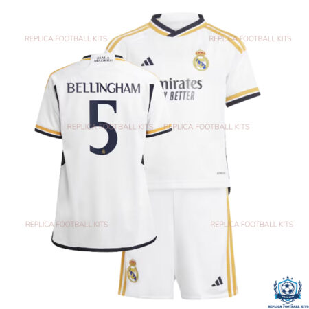 Real Madrid Home Replica Kit Bellingham 5