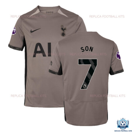 Tottenham Third Replica Shirt SON 7 - Front View