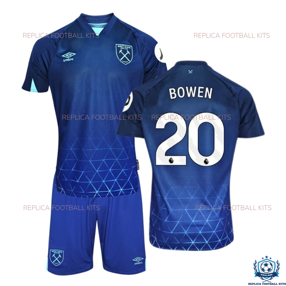 West Ham Third Replica Kit Bowen 20