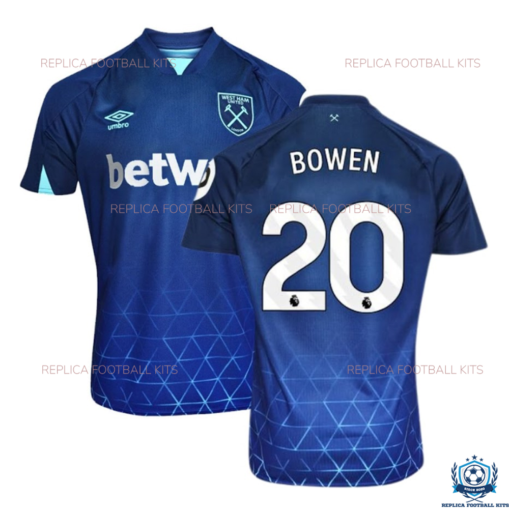 West Ham Third Replica Shirt Bowen 20