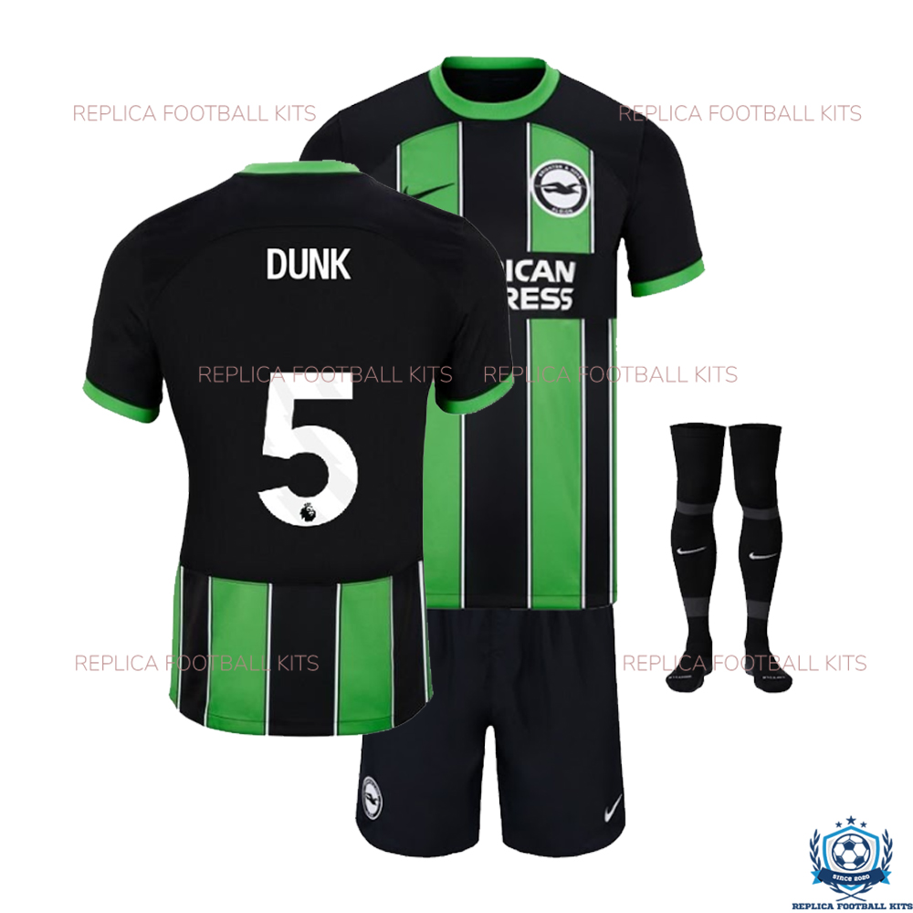 Brighton Away Kid Replica Kit Dunk 5