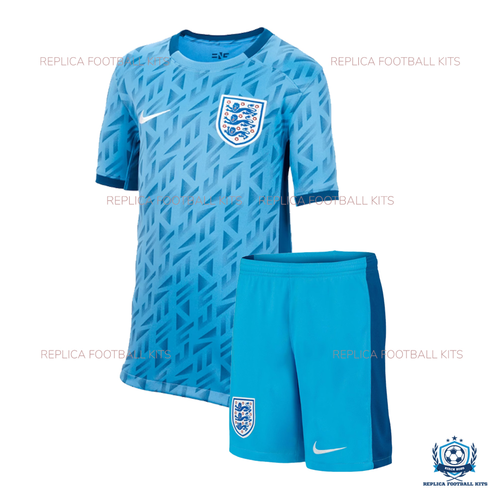 England Away Kids Replica Kit 2023