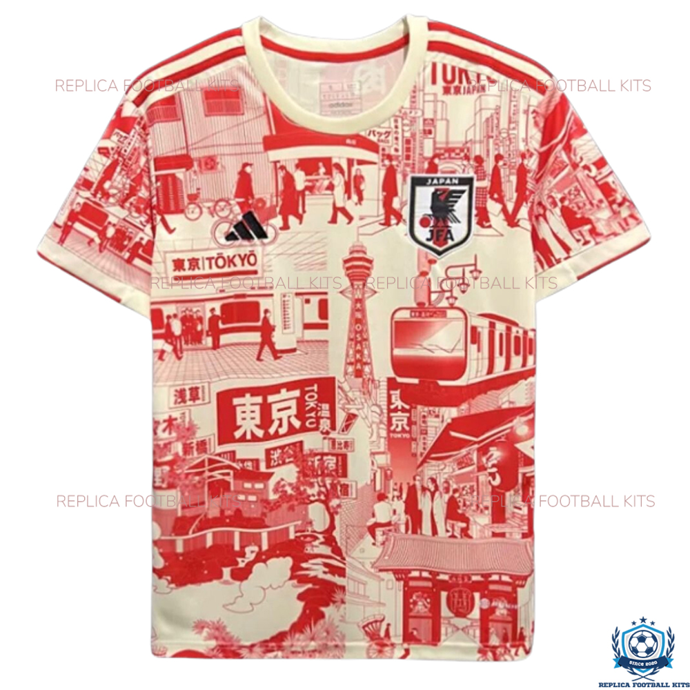 Japan Special Editon Men Replica Shirt - Front View