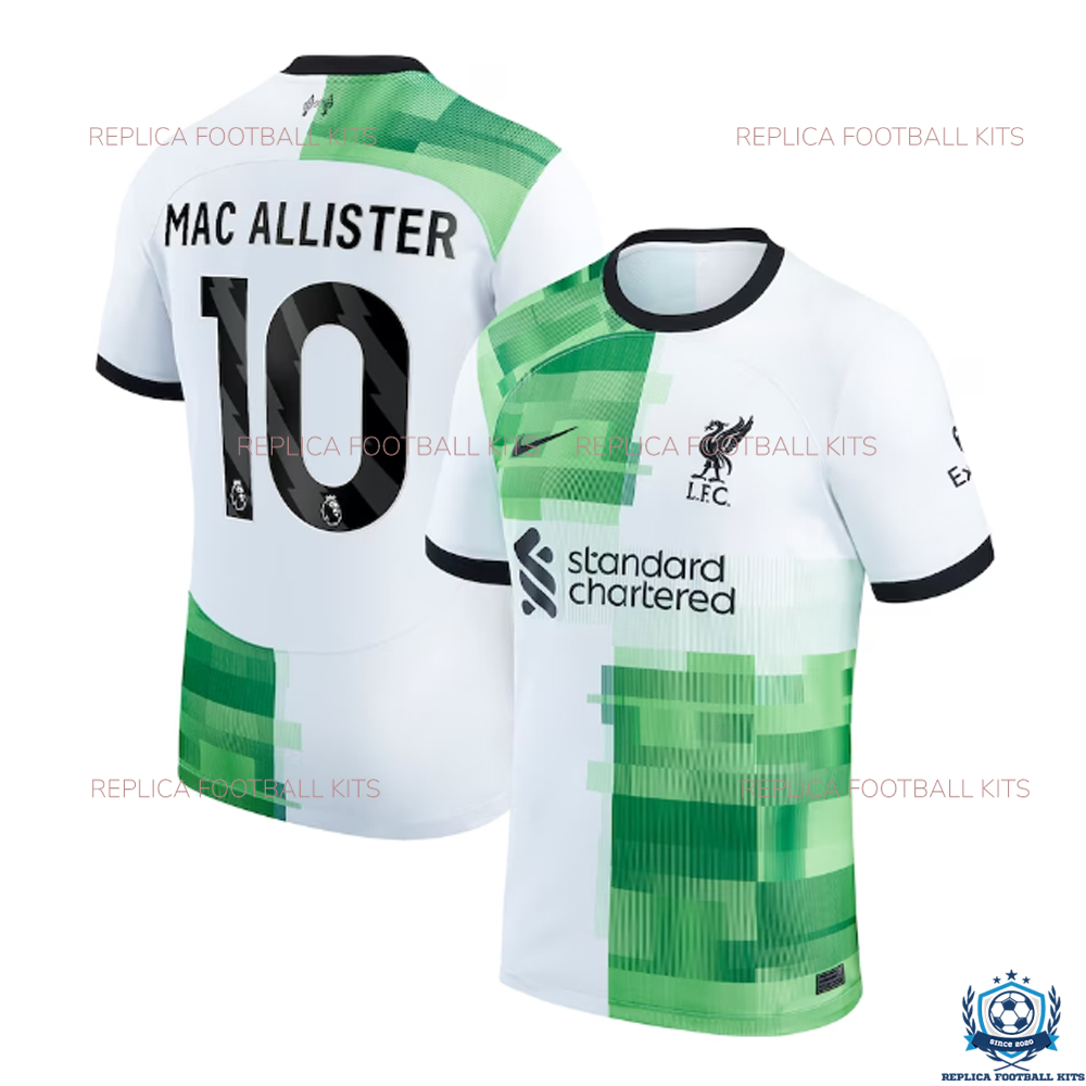 Liverpool Away Replica Shirt MAC ALLISTER 10