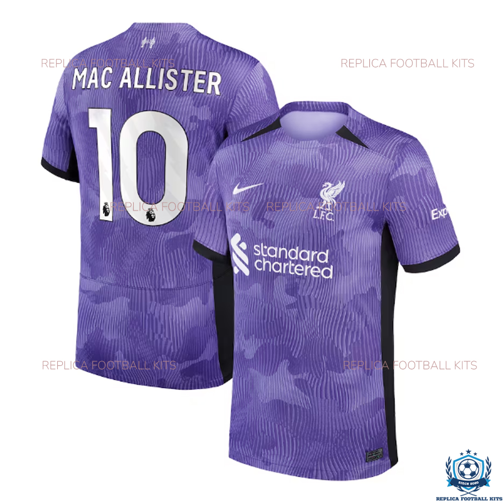 Liverpool Third Replica Shirt MAC ALLISTER 10