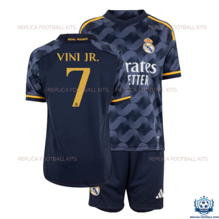 Real Madrid Away Kid Replica Kit VINI JR. 7