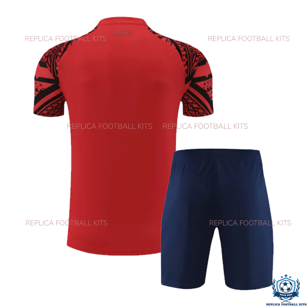 Napoli Red Pre-Match Training Kid Replica Kit