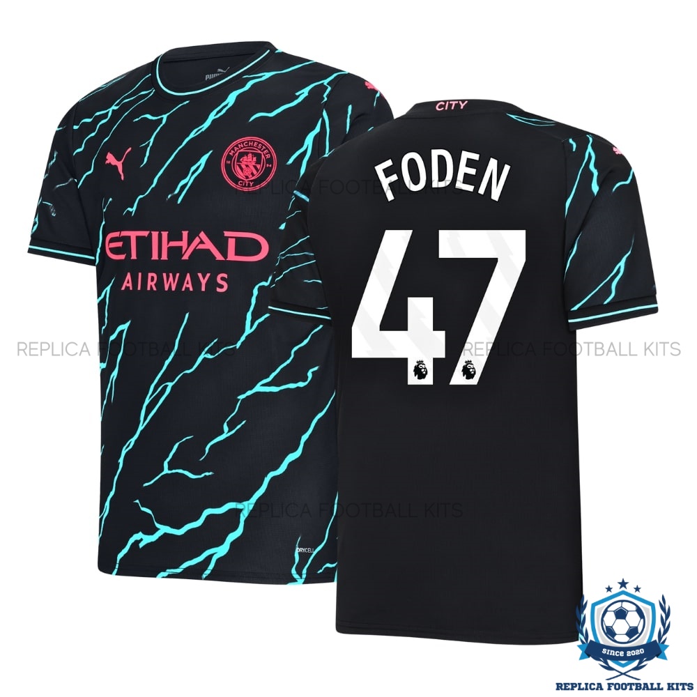 Manchester City Third Replica Shirt Foden 47