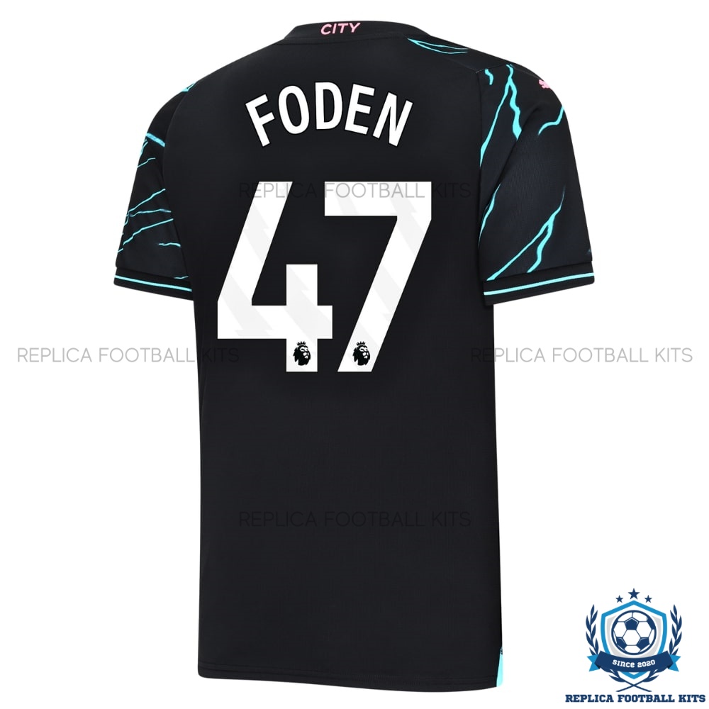 Manchester City Third Replica Shirt Foden 47