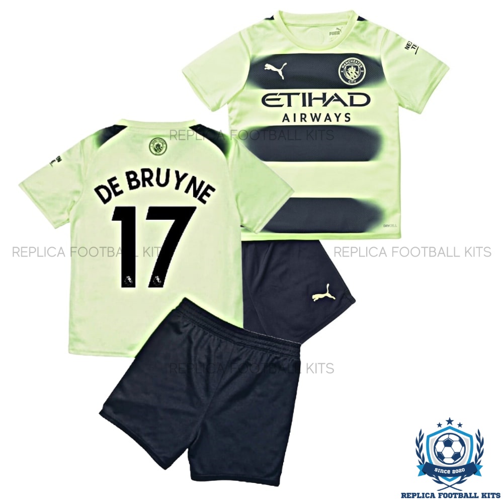 Man City Bruyne 17 Third Kids