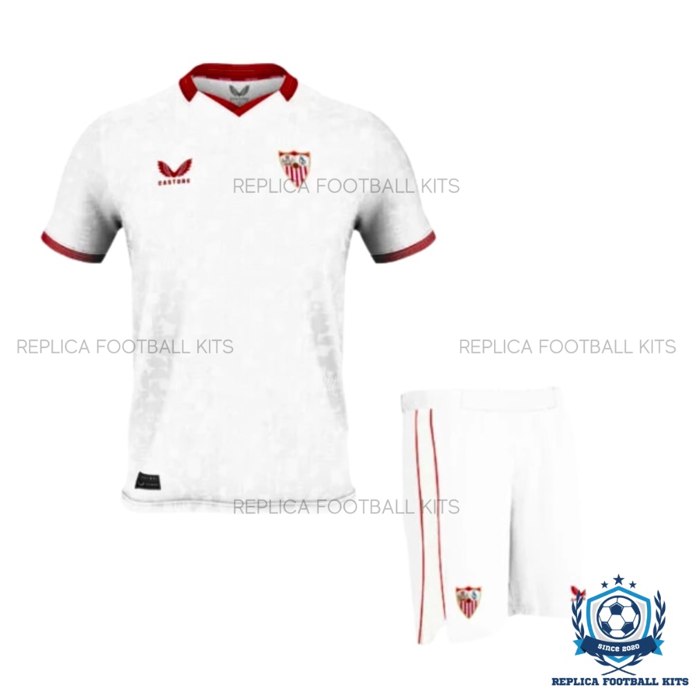 Sevilla Home Kid Replica Football Kits 23/24