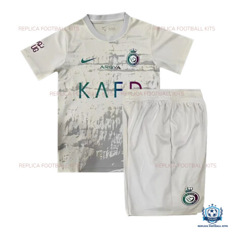 Al Nassr Third Kid Replica Kits 23/24