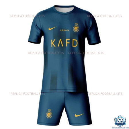 Al Nassr Away Kid Replica Kits 23/24 - Front View