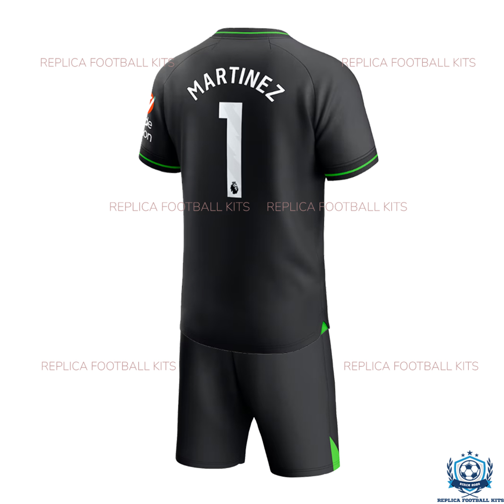 Aston Villa Home Goalkeeper Kids Replica Kit 23/24 MARTINEZ 1