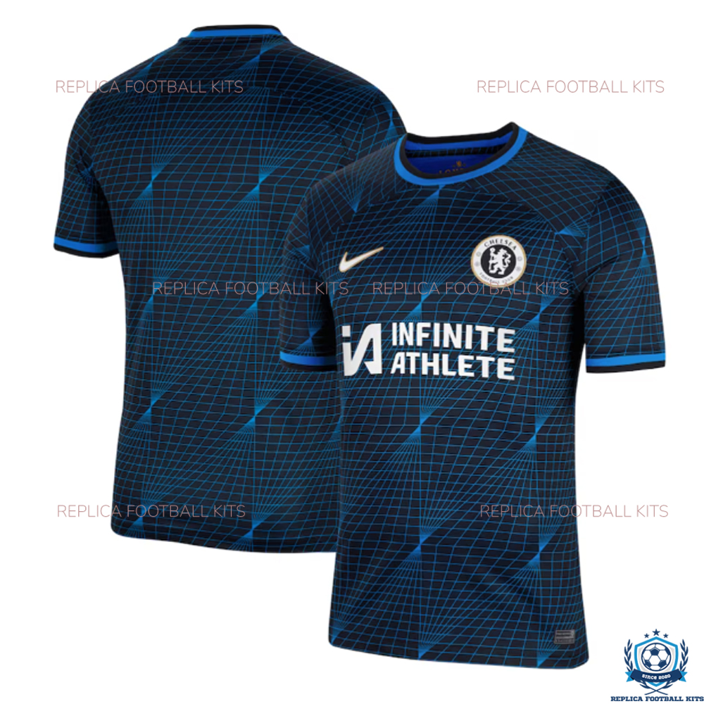 Chelsea Away Men Replica Shirt Sponsor