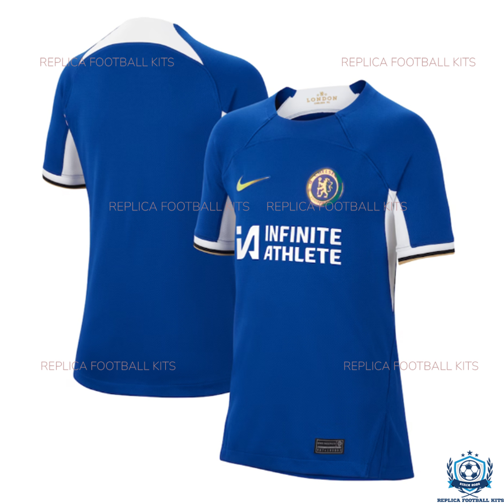 Chelsea Home Men Replica Shirt Sponsor