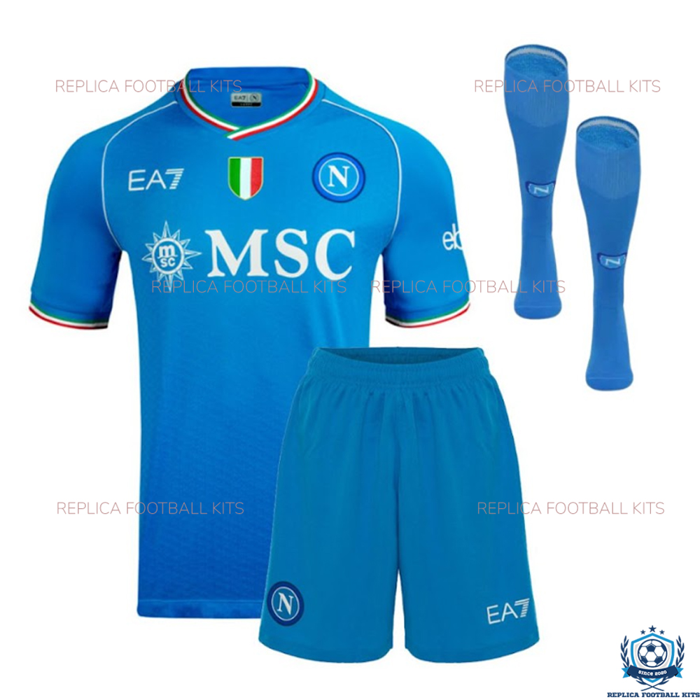 Napoli Home Adult Replica Football Kit 23/24