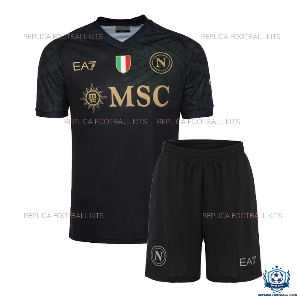 Napoli Third Adult Replica Football Kit 23/24