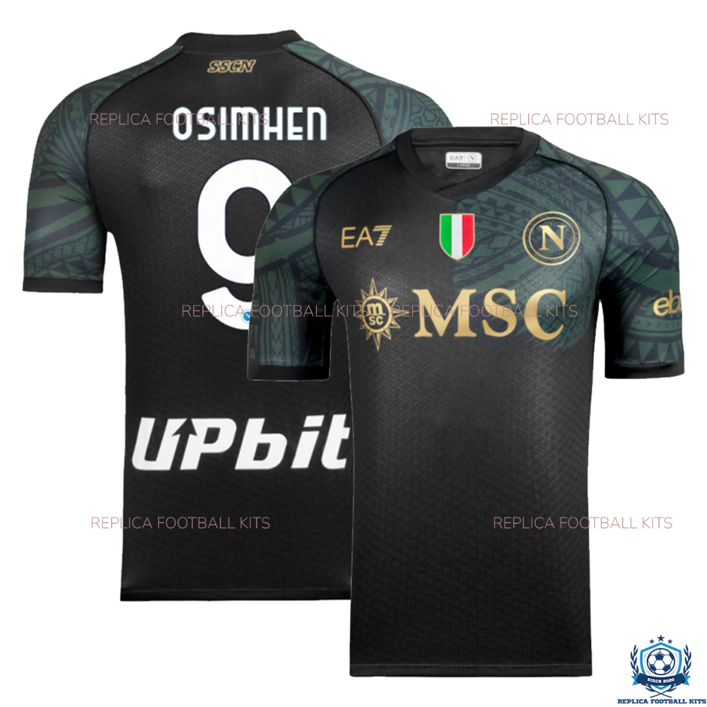 Napoli Third Men Replica Shirts OSIMHEN 9