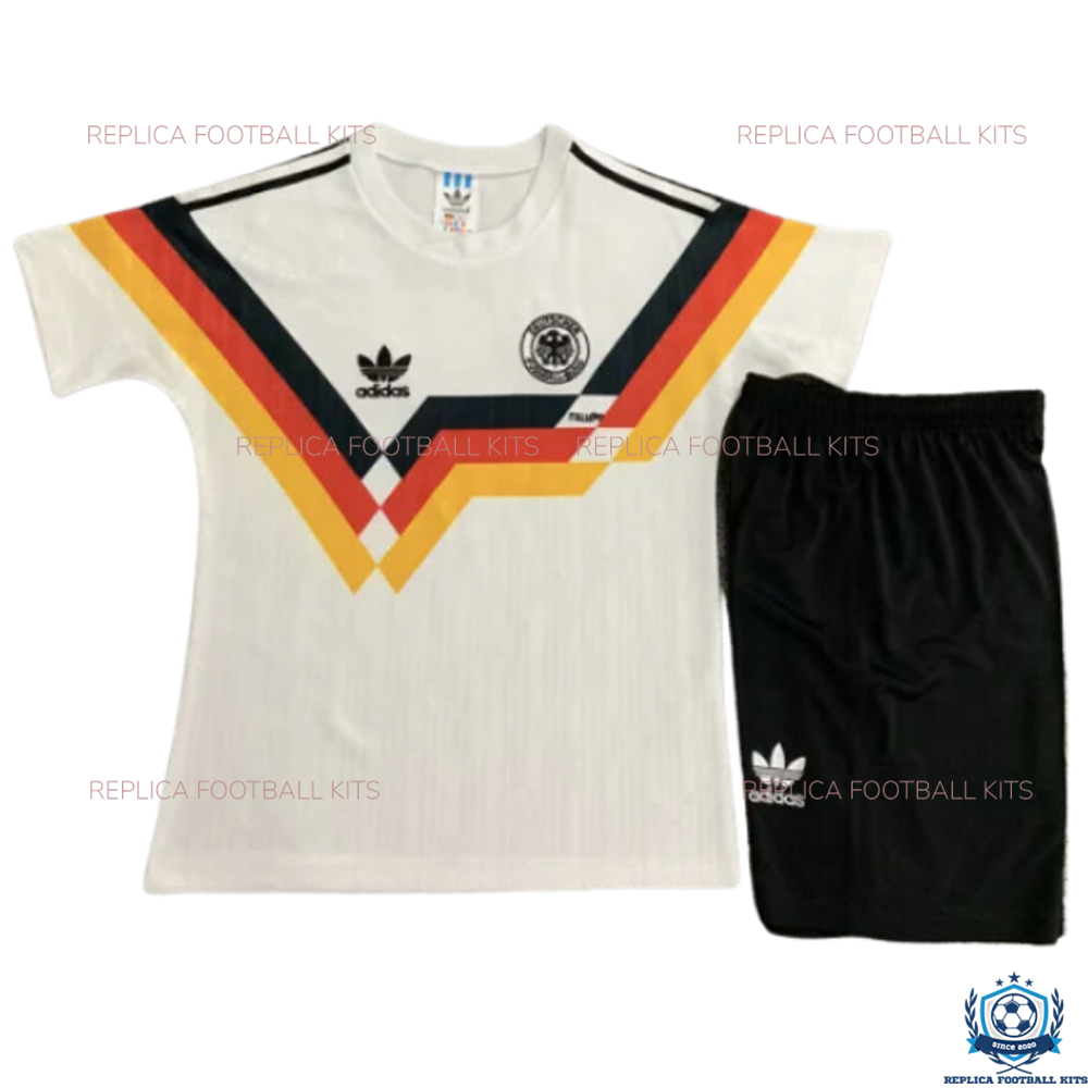 Retro Germany Home Kid Replica Kit 1990
