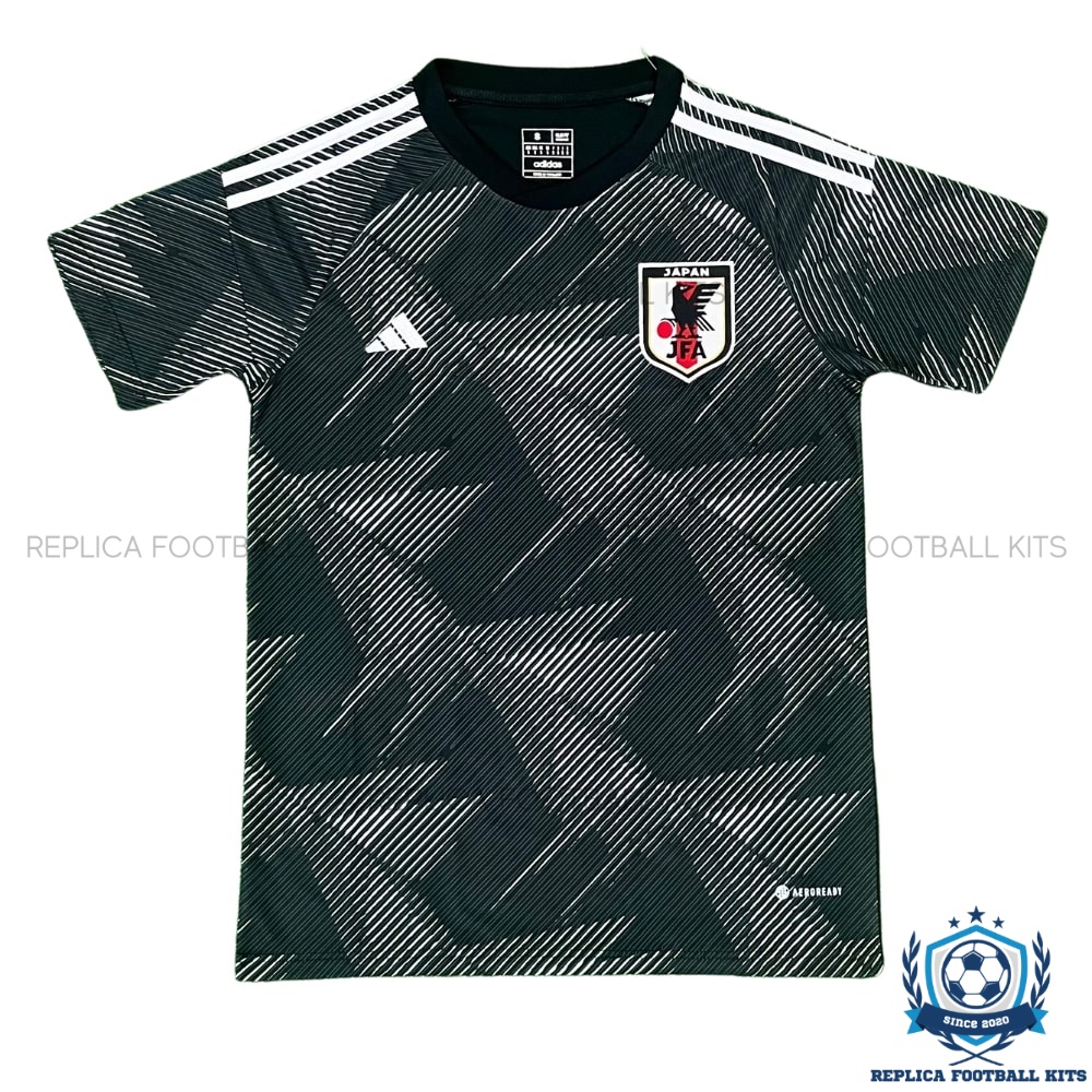 Japan Black Special Editon Men Replica Shirt - Front View