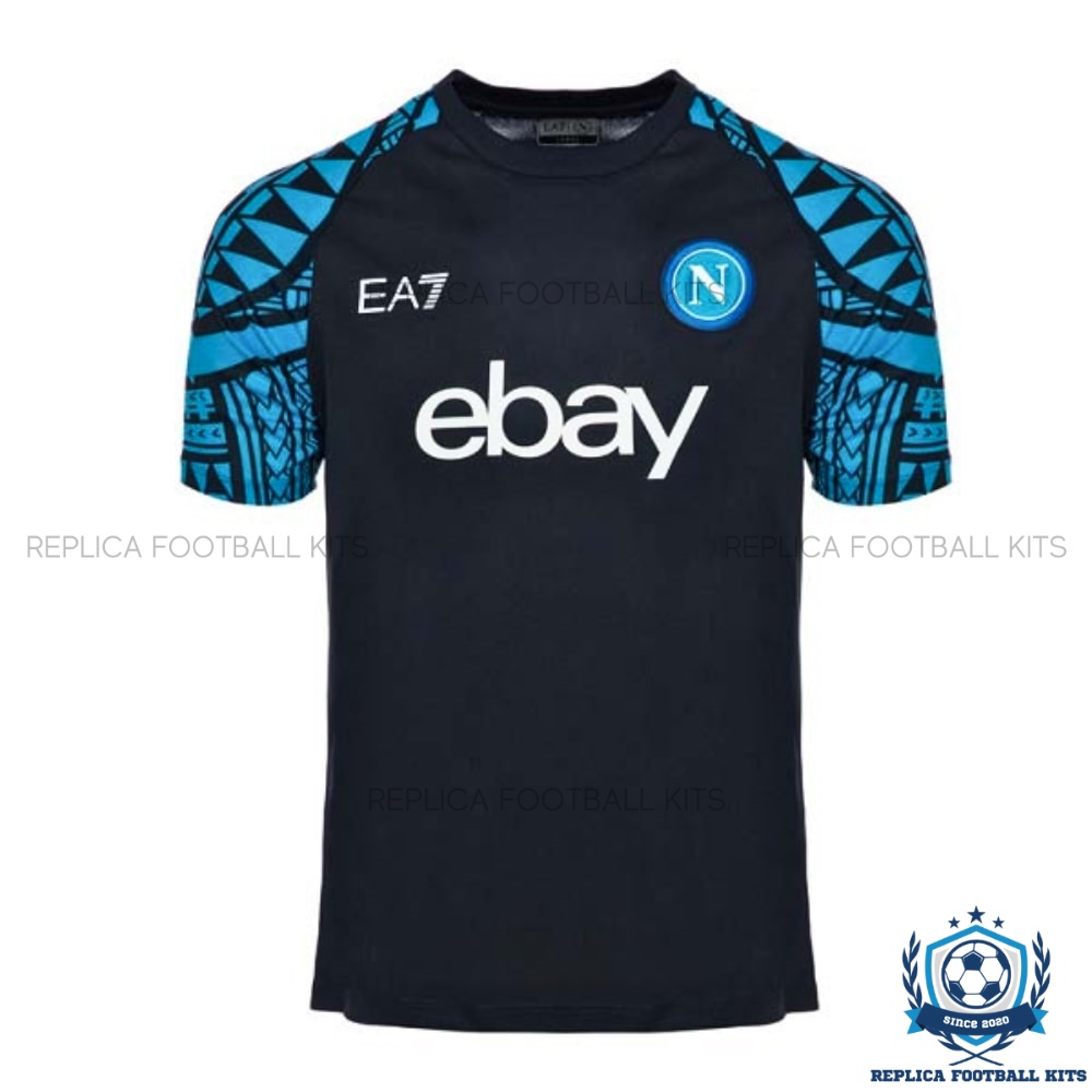 Napoli Navy Training Men Replica Shirts 23/24