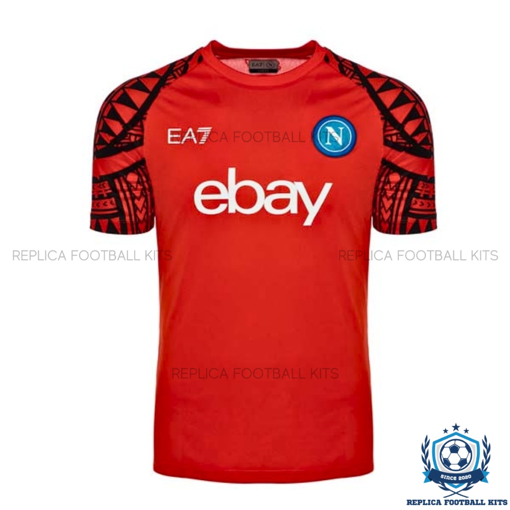 Napoli Red Training Men Replica Shirts 23/24