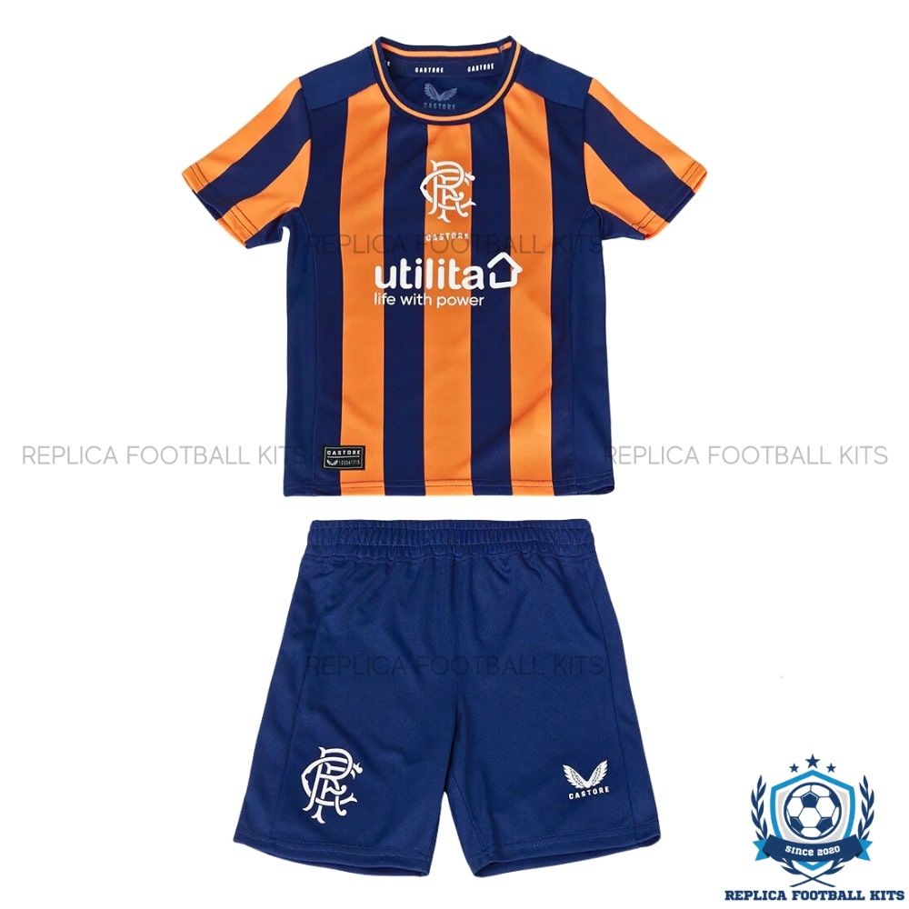 Rangers Third Kid Replica Football Kits 23/24