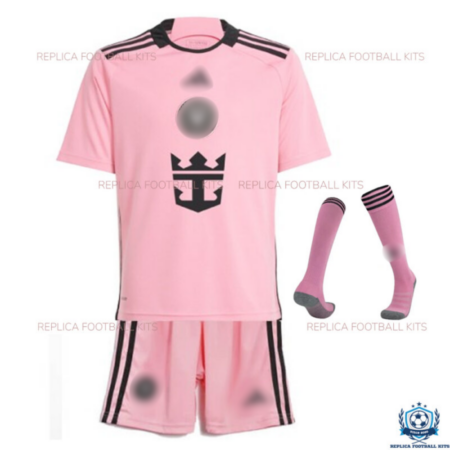 Inter Miami Home Kid Kit 2024-25 - Front View