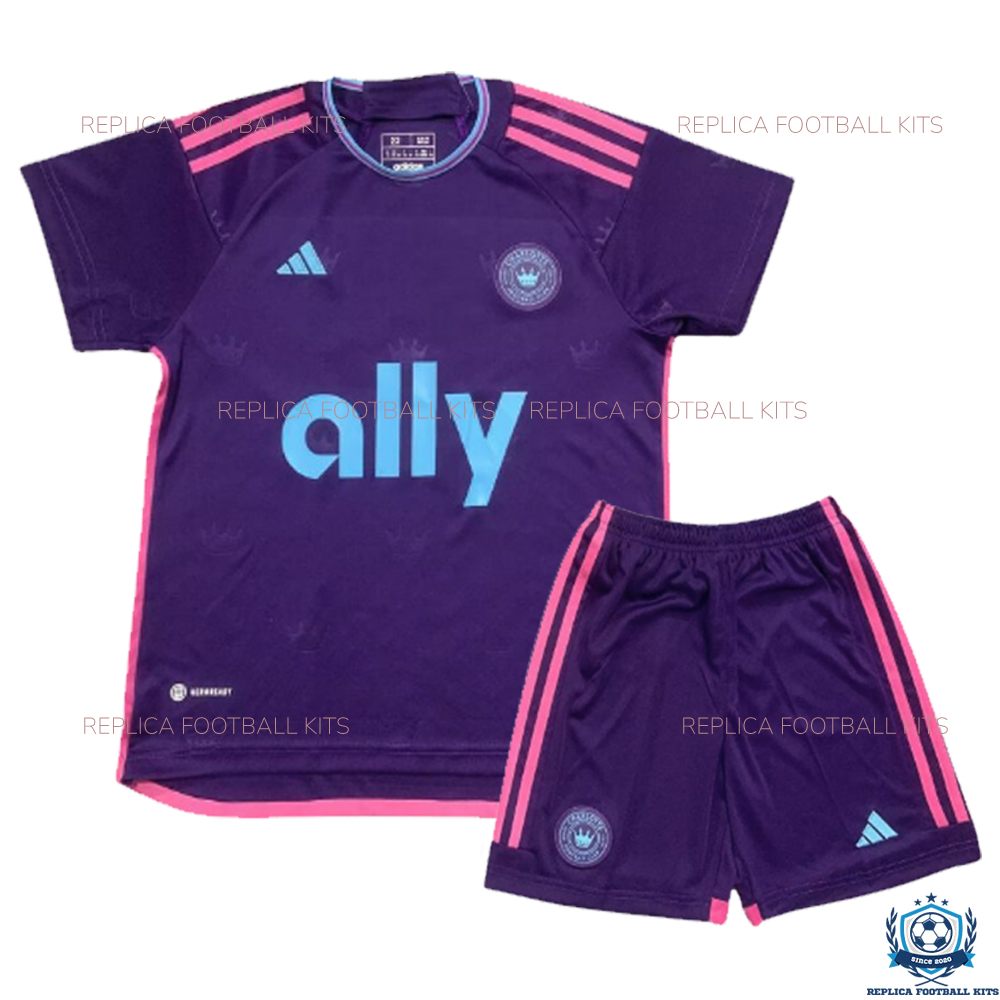 Charlotte Home Kid Replica Kits 23/24