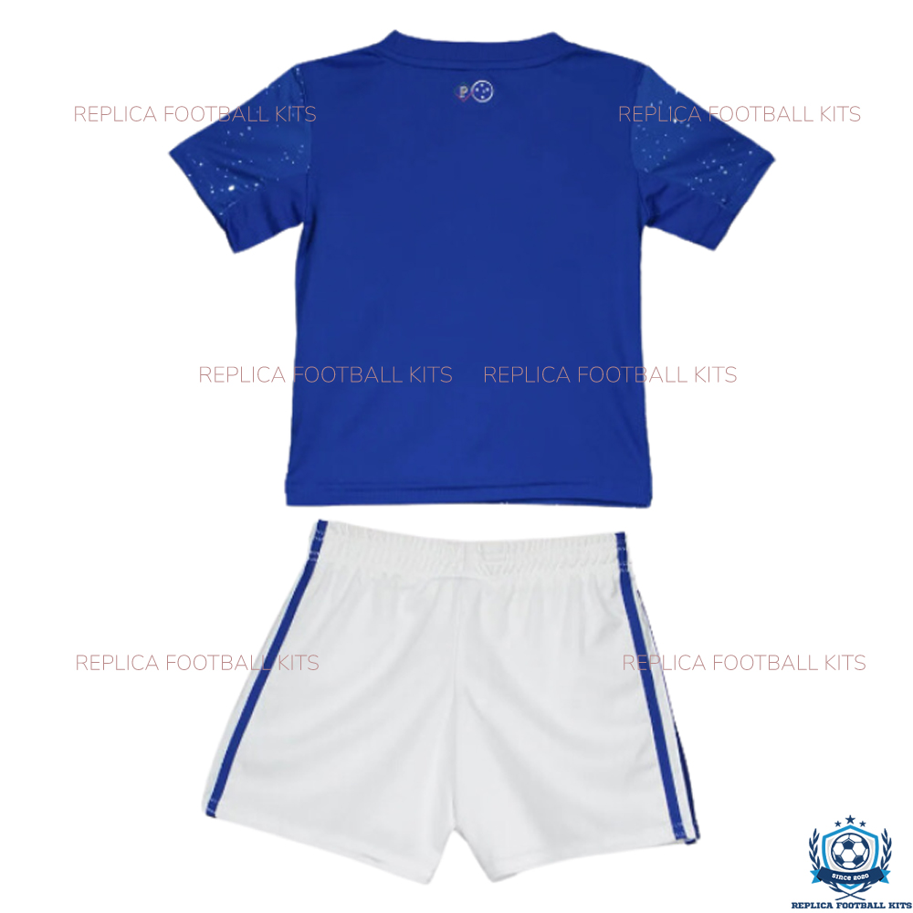 Cruzeiro Esporte Home Kid Replica Kits 23/24