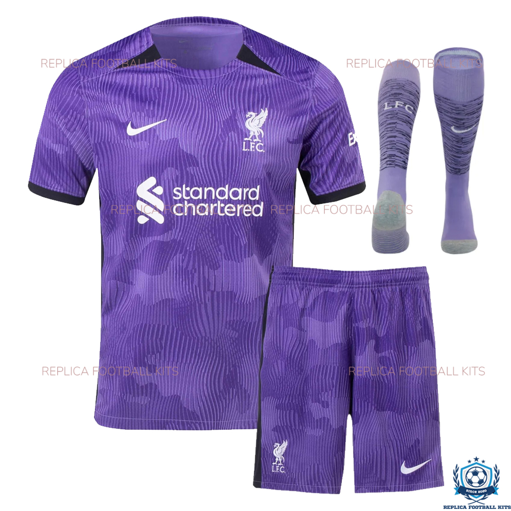 Liverpool Third Adult Football Kit 23/24