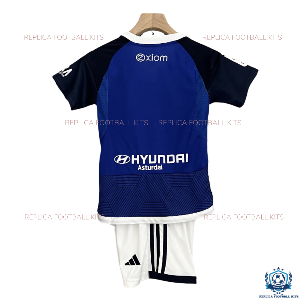 Real Oviedo Home Kid Replica Kits 23/24